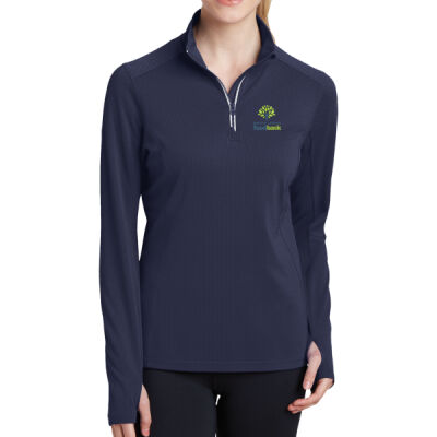 LST860 - Ladies Sport Wick ® Textured 1/4 Zip Pullover Thumbnail